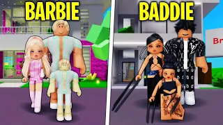 BADDIE vs BARBIE PORODICA U BROOKHAVENU! Roblox RP