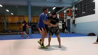 Inside trip/Ouchi gari in Freestyle Wrestling with top wrestler Salvatore Rinella