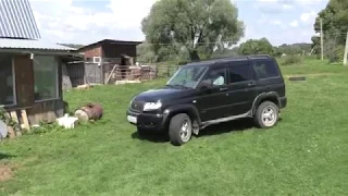 #101 С Дядей Вовой по вымирающим деревням на УАЗе патриот с двигателем Ивеко f1a