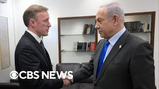 National security adviser Jake Sullivan meets with Netanyahu