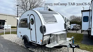 2023 nuCamp TAB 320CS-S Clamshell Tear Drop Walkthrough | Grand Rapids, Detroit, Lansing MI