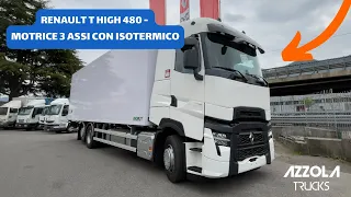 AzzolaTrucks - OVERVIEW: Nuovo Camion Isotermico Frigo 3 Assi Renault Trucks