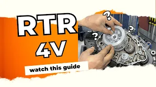 How to change your motorcycle TVS Apache 200 cc 4V clutch plate , watch this guide! #tvsmotors#bikes