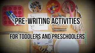 How to develop Pre-writing skills in Toddlers and Preschoolers | Improve your Child's Pincer Grasp