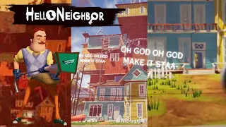 Hello Neighbor: Alpha 4 Beta 3 & Act 3 Comparison