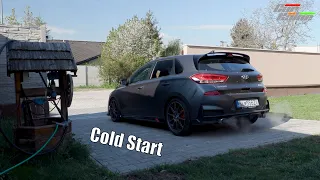 Hyundai i30N Project C Cold Start 😍 - CarCaine