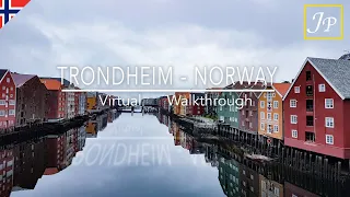 Trondheim - Virtual Walk Tour - Trøndelag county, Norway