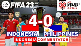 FIFA 23 - INDONESIA vs Philippines | AFF Mitsubishi Electric Cup Final | Laptop™ Gameplay [60]