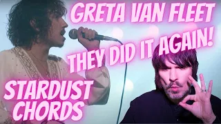 PRO MUSICIAN'S first REACTION to GRETA VAN FLEET - STARDUST CHORDS