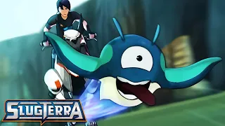 La Révolte / La Caverne des Terres Brûlées | Slugterra - Les Mondes Souterrains | Épisode Complet