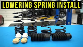 Lowering Springs Install | FRS BRZ 86