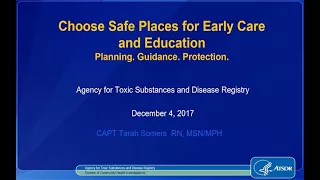 Choose Safe Places Webinar – December 4, 2017 Power Point Presentation