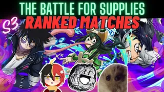 WE NEVER STOPPED FIGHTING- My Hero Ultra Rumble Ranked Matches