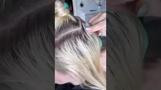 Hair Color Transition