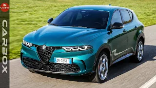 New Alfa Romeo Tonale 2023 | Plug-in Hybrid Q4 Green | Expressive front | Driving