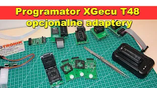 XGecu T48 programator uniwersalny TL866-3G eneracji + opcjonalne adaptery