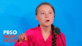 WATCH: Greta Thunberg's full speech to world leaders at UN Climate Action Summit