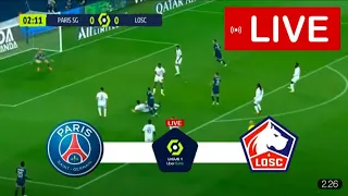 PSG x LOSC Lille AO VIVO | LIGUE 1 uber eats 2023 Partida Hoje