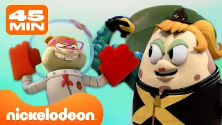 Kamp Koral | 45 Menit Momen KEKUATAN GADIS di Kamp Koral! ⭐️ | Nickelodeon Bahasa