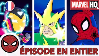 Marvel Super Hero Adventures | Spidey et Ironheart court-circuitent Electro ! | Marvel HQ France