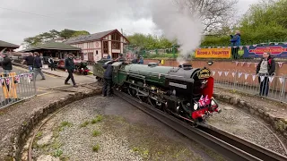 A very special triple-header at the Ravenglass and Eskdale Railway's River Esk Centenary Gala 2023