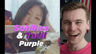 COLOR SPLASH (SOHLHEE 솔희 '보라색 (Purple) (Feat. 태일 of NCT)' MV Reaction)