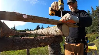 Our $50 DIY Wood Shed Build | Alaska Off Grid Building