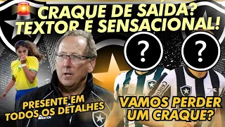 🚨SE O BOTAFOGO NÃO CORRER PODEMOS PERDER UM JOGADOR FUNDAMENTAL! | TEXTOR É SENSACIONAL COM O BFR!