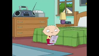 Padre de Familia - Stewie cambia la "Y" por "GAS" en la novela de Brian