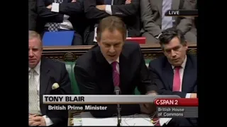 Tony Blair prophesying David Cameron's future plan of action over Europe