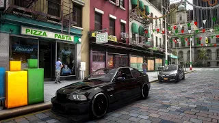 GTA 4 Remastered - BMW M3 E46 Gameplay in New York 🗽 CITY | GTA 5 PC MOD