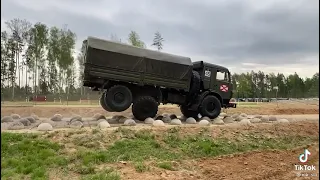 Unimog rolls