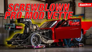 Screw-Blown Pro Mod Corvette on our Dyno! | Stubbs Racing