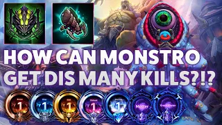 Abathur Monstrosity - HOW CAN MONSTRO GET THIS MANY KILLS?!? - Bronze 2 Grandmaster S2 2023