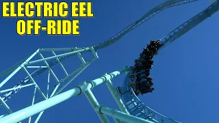 Electric Eel Off-Ride Footage, SeaWorld San Diego Premier Rides Sky Rocket II | Non-Copyright