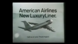 American Airlines 'LuxuryLiner' Commercial (1971)