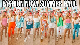 FASHION NOVA SUMMER TRY-ON HAUL