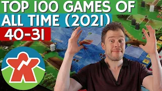 Top 100 Board Games of All Time! (2021) - 40 to 31
