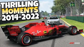 F1 THRILLING MOMENTS 2014 - 2022 #2