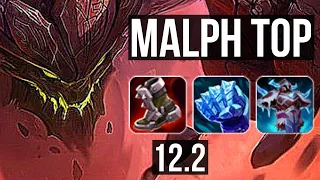 MALPHITE vs JAX (TOP) | 6/0/5, 72% winrate, Dominating | EUW Master | 12.2