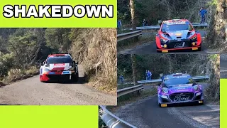 Shakedown 2022: Rally1 Cars Toyota Ford Hyunday