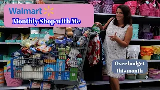 Walmart Large Family  "over budget" Grocery Haul