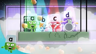 @officialalphablocks - A, B, C and D! | Meet the Alphabet | Phonics | @LearningBlocks