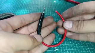 Great idea for Soldering Wires with a 1.5V battery! How to Make a 1.5V Battery Welding Machine