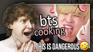 THIS IS DANGEROUS! (dont put bts in the kitchen | Reaction/Review)