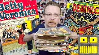 Epic Comic Book Collection Haul Mystery Box Unboxing Key Issue Finds Silver Age Bronze Age Gold Age