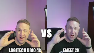 EMEET C960 2K Webcam vs Logitech Brio 4K Webcam. Which is best?