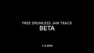 BETA - 115 bpm 6/8 [groove/ambient] free drumless backing track jam track for drummers