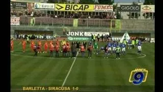 BARLETTA - SIRACUSA  1-0 | Prima Divisione gir. B 2010/2011