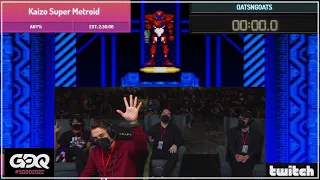 SGDQ 2022 | Kaizo Super Metroid